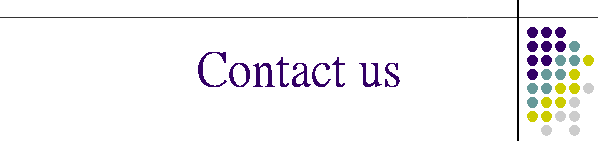 Contact us